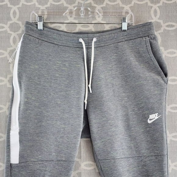 NIKE Gray, Green Men's Jogger Sweatpants size L EUC - Picture 3 of 8